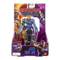 Žaislinė figūrėlė Mattel Masters Of The Universe Trap Jaw JKJ03, 14 cm, juoda sp./pilka sp./žydra sp.