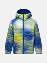 Peak Performance Kurtka puchowa Peak Performance AOP Helium Down Hood - aop rozmiar: m