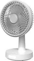 Platinet - Rechargeable Desk Fan 2x1500 mAh 9W w/LED Light, White