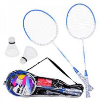 Badmintono rinkinys užtrauktuku užsegamame dėkle Raketės + raketės SP0819