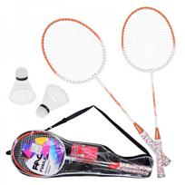 Badmintono rinkinys užtrauktuku užsegamame dėkle Raketės + raketės SP0819