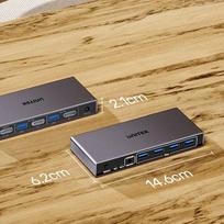 Unitek KVM Switch 8K@60Hz USB 3.0 5Gbps DP