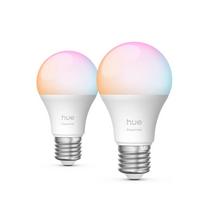 Philips Hue White and colour ambience Essential A60 – E27 smart bulb – 806 lm – 8W – 2-pack
