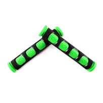 Universal Moto E-bike Scooter Handlebar Cover Anti Slip Motor Handle Brake Grip Rubber Sleeves Motorcycle Accessories Equipement žalia