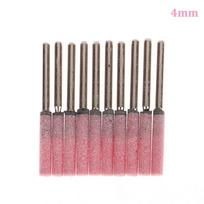 10 vnt grandininių pjūklų galandimo šlifavimo akmens dildė 4/4,8/5,5/6 mm grandininių pjūklų galandimas 4.0mm