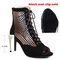 New  Sexy Trend Stilettos Jazz Dance Female Shoes Ballroom Suede Sole Customizable Latin Dancing Sexy Stilettos Booties 35