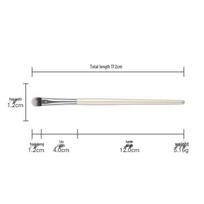 5-Piece Eye Makeup Brush Set for Eyeshadow, Nose Shadow, Blending, and Concealer with Soft Bristles