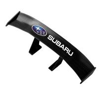 1 vnt. Anglies pluošto automobilio mini galinis spoileris, mini mažas sparnas, modelio apdaila, skirtas Subaru STI BRZ Impreza Forester Legacy Outback Levorg Tribe juoda