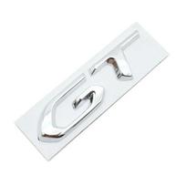 1Pcs Metal GT Styling Logo Car Trunk Badge Emblem Sticker Auto Body Decal For Kia Peugeot Volkswagen Ford Sticker Accessories sidabras