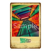 Back To The Future Metal Poster Car Movies Art Painting Print Vintage Tin Signs Classic Film Wall Pictures Room Home Decor YL001 20x30cm