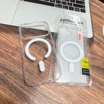 Magsafe iPhone 16/17 XSMAX Skaidrus magnetinis apsauginis dėklas 12 Pro Max