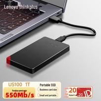 Lenovo ThinkPlus US100 Portable SSD 1TB juoda spalva
