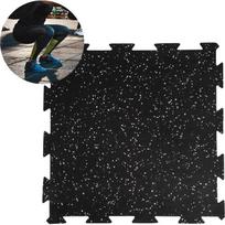 Tvirtas grindų kilimėlis inSPORTline Puzeko 50 x 50 x 1 cm - Black and grey