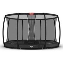 BERG Elite InGround 380 Grey + apsauginis tinklas Deluxe