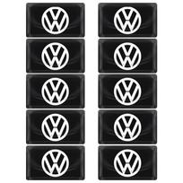 B5 VW For Volkswagen 10pcs New 3D Epoxy Car Stickers Small Drop Glue Decals For Volkswagen Golf Passat B6 Magotan Touran Arteon