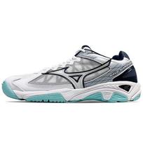 Mizuno Wave Supersonic CN White Gray Sky Blue Unisex Indoor Volleyball Shoes V1GA216111 36