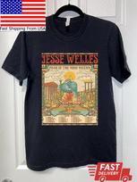 New Jesse Welles Fear Is The Mind Tour 2025 Black T Shirt Unisex T-Shirt Graphic Tee L