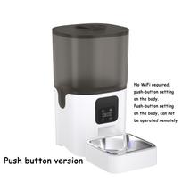 Premium Cat Dog Feeder 6L Smart Pet Automatic Timed Cat Food Dispenser WiFi Intelligent Remote Control Food Dog Bowl Anti-jamming