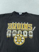 Faded Vintage Boston Bruins T-Shirt L Black NHL Hockey Made USA Cam Neely 90s S