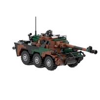 6*6 Military Vehicles Tank Sets SWAT Army MOC110138 Model Construction Blocks DIY Block Children Playthings Classic World War II WW2