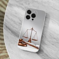 Law Lawyer Judge Justice Case For iPhone X,XS,SE,12,15,Pro,17,Plus,11,Max,13,XR,14,16,Mini,Transparent Soft Cover iPhone15PROMAX