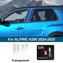 TPU Protective Film for Alpine A290 2025 2025 B C Pillar Trim Cover Scratch Resistant Fingerprint Proof Car Cover