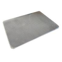 Cat Litter Box Mat Cushioned Mesh Cat Toilet Mat Cat Litter Trapping Mat Scatter Control Mat for Less Mess M pilka