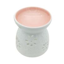 Highly Temperature Essential Oil Burners Ceramic Aromas Diffuser with Smooth Finishes for Luxurious Scented Experience rožinė