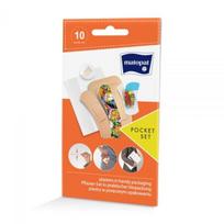 MATOPAT pleistrai POCKET SET, 10 vnt.