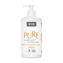 EVA NATURA rankų ir kūno muilas su gintaru PURE, 500 ml