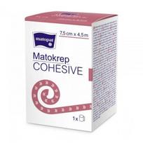MATOPAT kibus elastinis tvarstis MATOKREP COHESIVE, 7,5 cm x 4,5 m, 1 vnt.
