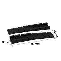 Adjustable Table Chair Leveling Shims Height Wedges Plastic Balance Foot Furniture Gasket Portable Shock Absorption Balance Pad juoda