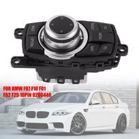 10Pin Media Switch Controller Joystick Module 65829206446 For BMW F10 F01 F02 F03 F11 F04 F07 GT 2007-2013 65829206444 Black  Silver