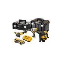 DCK376T2T-QW DEWALT.COMBO 18V komplektas DCK376T2T (DCD996 + DCG418 + DCH33) 2x5.0Ah TSTAK