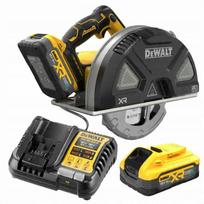 DCS383H2-QW DEWALT.TAR PJŪKLAS. METAL 18V DCS383H2-QW 184/67mm 2x5.0Ah PS