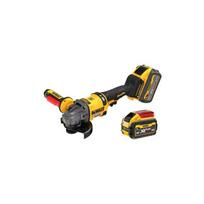 DCG418SHDX2-QW DEWALT.Kampinis šlifuoklis 125mm 18V DCG418SHDX2 2x9.0Ah FV BL ON. BLADE TSTAK