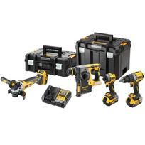 DCK429P3T-QW DEWALT.COMBO KIT 18V DCK429P3T (DCD805, DCG405, DCH273, DCF850) 3x5.0Ah