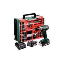 602217710 METABO.BS 18 QUICK SET 2x2.0 Ah + 74 ACC CASE