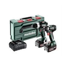685233000 METABO.COMBO KIT 18V 2.6.5 18 V (BS 18 L BL + W 18 L BL 9-125 Quick) 1x2.0Ah 1x4.0Ah METABOX ...