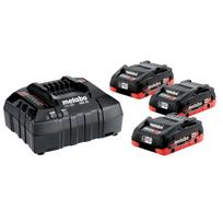 685132000 METABO.18V 4.0Ah LIHD akumuliatorius 3vnt. + ĮKROVIKLIS ASC 55