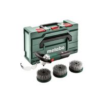 615250500 METABO.Angle POLISHER PE 15-25 Set + 3 TORQUE šepetėliai WALKING CASE ...