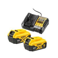 DCB1104P2-QW DEWALT.CHARGER DCB1104 +2x5.0Ah DCB1104P2