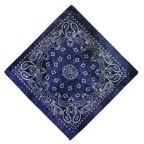 Cashew Tie-dye Hair Band Cycling Outdoor Hip Hop Headwea Tie Dye Bandana Hip Hop Paisley Headband tamsiai mėlyna spalva