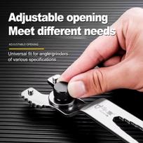 Dual-Purpose Angle Grinder Machine Accessories Two Claw Wrench Thickened High Hardness Wrench For Angle Grinding Wheel Machine one size