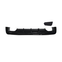 For BMW 5 Series E60 2006 To 2011 MP M Sport MT Replacement Style LED Light Rear Bumper Diffuser Spoiler Lip ABS Glossy Black Gloss Black-1-2