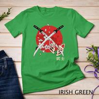 Ancient Japanese Cherry Blossom Samurai Katana Sword T-Shirt Unisex T-shirt 4 L