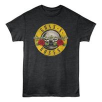 Guns N' Roses T-shirt For Men And Women Gnr Bullet Black S black
