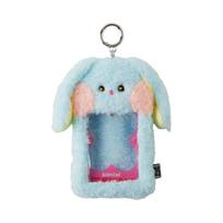 NewJeans Bunini Plush Photo Card Holder Blue ONE SIZE mėlyna