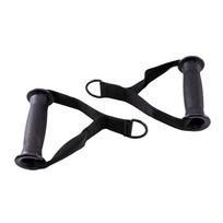 Fitness Resistance Bands Handles Gym Anti-Slip Grip Strong Nylon Webbing Grip Puller Handle Heavy Duty Cable Machine Workout juoda