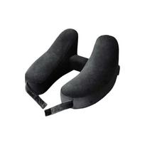 Storage Bag Travel Neck Pillow Massage Feature H-Shaped Neck Pillow  Outdoor Travel juoda